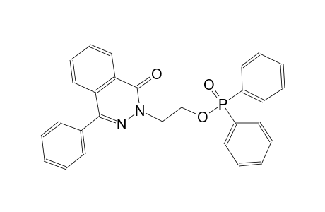 phosphinic acid, diphenyl-, 2-(1-oxo-4-phenyl-2(1H)-phthalazinyl)ethyl ester