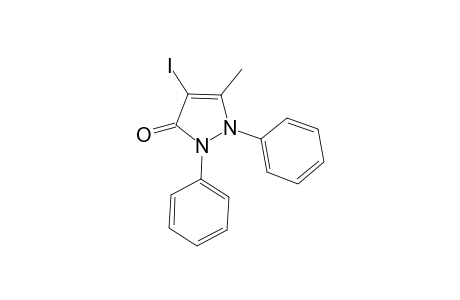 4-iodanyl-5-methyl-1,2-diphenyl-pyrazol-3-one