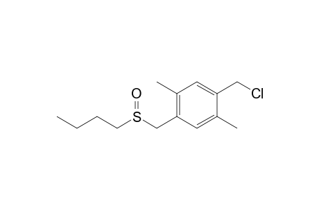 1-(Chloromethyl)-4-[(butylsulfinyl)methyl]-2,5-dimethylbenzene