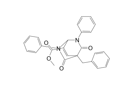 2,6-Diazabicyclo[2.2.2]oct-7-ene-7-carboxylic acid, 3,5-dioxo-2,6-diphenyl-4-(phenylmethyl)-, methyl ester