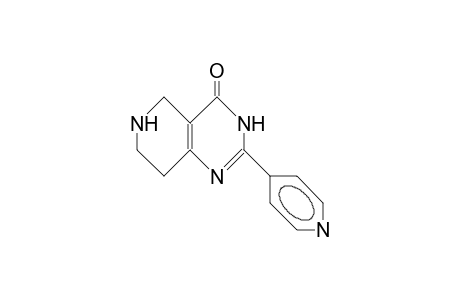 2-(4-Pyridyl)-5,6,7,8-tetrahydro-3H-pyrido(4,3-D)pyrimidin-4-one