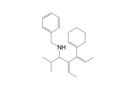 (E,4E)-5-(1-cyclohexenyl)-4-ethylidene-2-methyl-N-(phenylmethyl)-5-hepten-3-amine