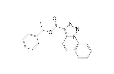 1-Phenylethyl [1,2,3]triazolo[1,5-a]quinoline-3-carboxylate