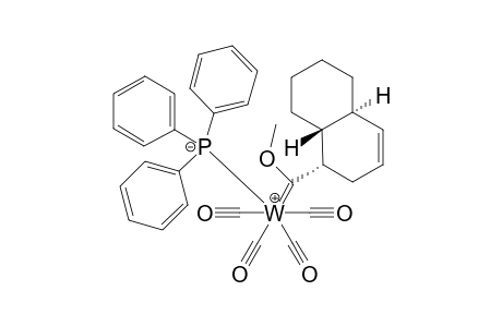 [1,2,3,4,4a.beta.,5,6,8a.alpha.-Octahydronaphthyl-5-.beta.-(methoxy)methylene]tetracarbonyltriphenylphosphinetungsten