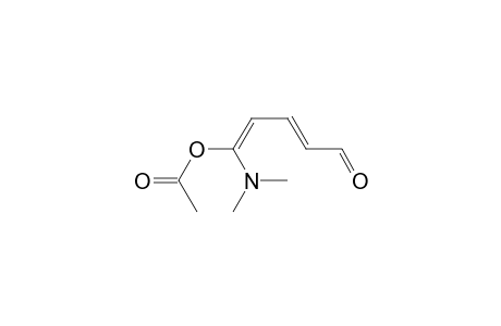 1-(Dimethylamino)-5-oxopenta-1,3-dienyl acetate