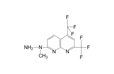 2,4-BIS(TRIFLUOROMETHYL)-7-(1-METHYLHYDRAZINO)-1,8-NAPHTHYRIDINE