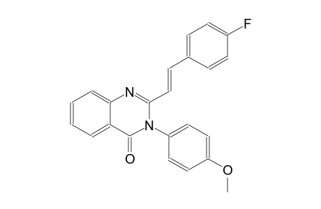 2-[(E)-2-(4-fluorophenyl)ethenyl]-3-(4-methoxyphenyl)-4(3H)-quinazolinone