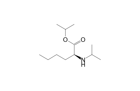 isopropyl (2S)-2-(isopropylamino)hexanoate