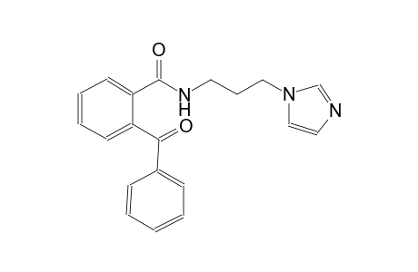 2-benzoyl-N-[3-(1H-imidazol-1-yl)propyl]benzamide