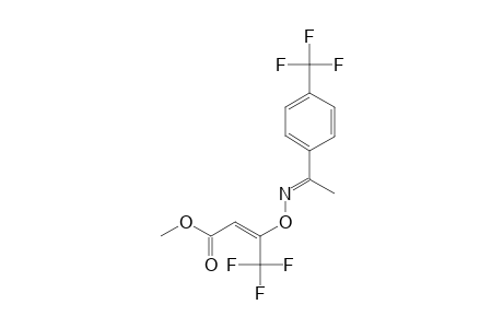 METHYL-3-(((4-(TRIFLUOROMETHYL)-PHENYL)-ETHYLENE)-AMINO)-OXY-(4,4,4-TRIFLUORO)-BUTENOATE