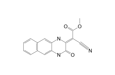 (Z)-3-(ALPHA-CYANO-ALPHA-METHOXYCARBONYLMETHYLENE)-3,4-DIHYDROBENZO-[G]-QUINOXALIN-2(1H)-ONE