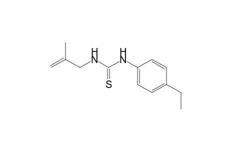 1-(4-Ethylphenyl)-3-(2-methylallyl)thiourea