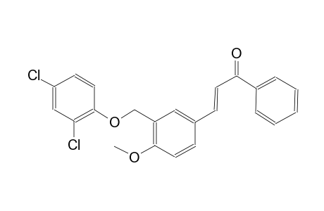 (2E)-3-{3-[(2,4-dichlorophenoxy)methyl]-4-methoxyphenyl}-1-phenyl-2-propen-1-one