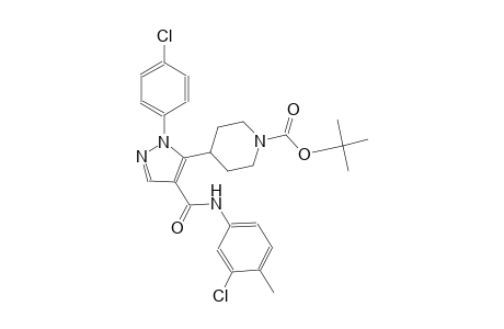 1-piperidinecarboxylic acid, 4-[4-[[(3-chloro-4-methylphenyl)amino]carbonyl]-1-(4-chlorophenyl)-1H-pyrazol-5-yl]-, 1,1-