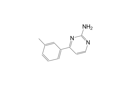 4-(3-methylphenyl)-2-pyrimidinamine