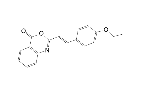 4H-3,1-benzoxazin-4-one, 2-[(E)-2-(4-ethoxyphenyl)ethenyl]-