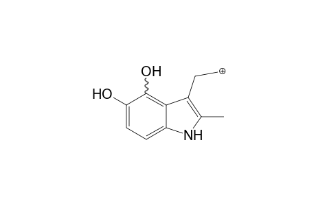 5-MeO-2-Me-DIPT-M (O-demethyl-HO-aryl-glucuronide) MS3_2