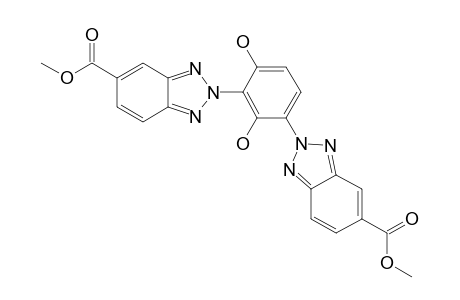 [2,4-BIS-(2H-4'-CARBOMETHOXY-BENZOTRIAZOLE-2-YL)-1,3-DIHYDROXYBENZENE];DCMBDH