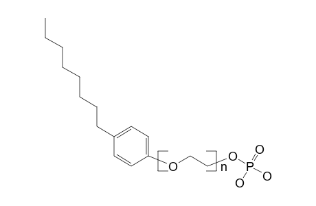 4-Octylphenol-eo-adduct, phosphated, acid