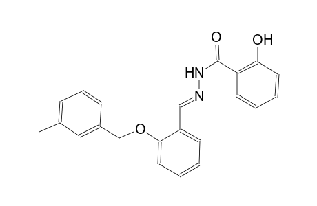 benzoic acid, 2-hydroxy-, 2-[(E)-[2-[(3-methylphenyl)methoxy]phenyl]methylidene]hydrazide