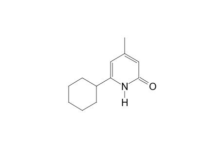6-Cyclohexyl-4-methyl-pyridin-2-one