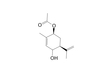 (1R,4S,6S)-4-Acetoxy-6-isopropenyl-3-methyl-2-cyclohexen-1-ol