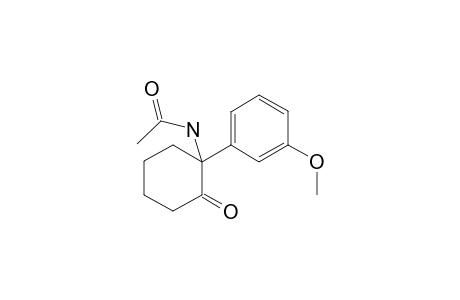 Methoxetamine-M (N-deethyl-) AC