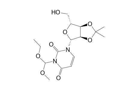 N3-Methoxyethoxymethyl-2',3'-O-isopropylidene uridine