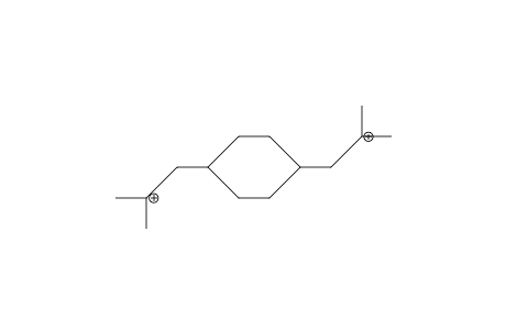 1,4-Bis(2-methyl-2-propylium)-cyclohexane dication