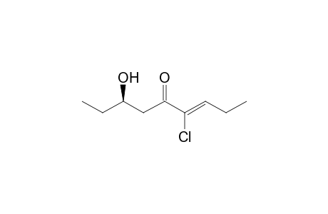 (3Z,7R)-4-Chloro-7-hydroxynon-3-en-5-one