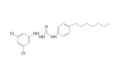 1-(3,5-dichlorophenyl)-4-(p-heptylphenyl)semicarbazide