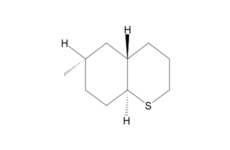 trans-HEXAHYDRO-6alpha-METHYLTHIOCHROMAN