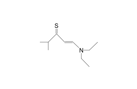 1-Diethylamino-4-methyl-1-pentene-3-thione