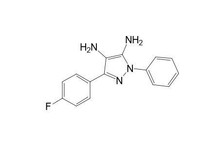 3-(4-Fluorophenyl)-1-phenyl-1H-pyrazole-4,5-diamine
