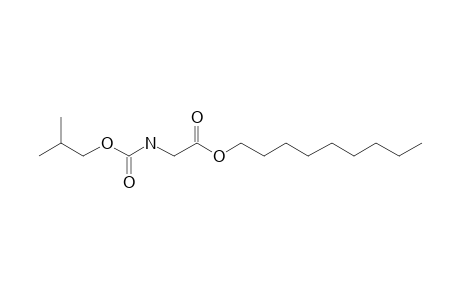 Glycine, N-isobutoxycarbonyl-, nonyl ester