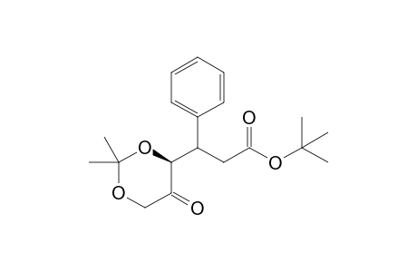 tert-Butyl (3S/R,4S)-3-(2,2-Dimethyl-5-oxo-1,3-dioxane-4-yl)-3-phenylpropanoate