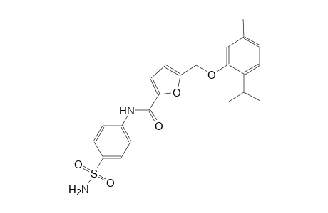 N-[4-(aminosulfonyl)phenyl]-5-[(2-isopropyl-5-methylphenoxy)methyl]-2-furamide