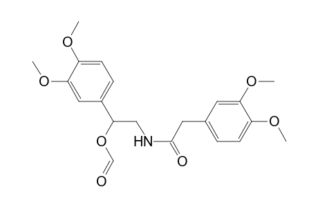 N-[2-(3,4-Dimethoxyphenyl)-2-(formyloxy)ethyl]-3,4-dimethoxy-benzeneacetamide