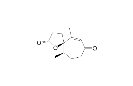 (5R,11R)-6,11-dimethyl-1-oxaspiro[4.6]undec-6-ene-2,8-dione
