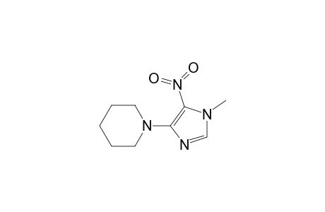 1-(1-Methyl-5-nitro-4-imidazolyl)piperidine