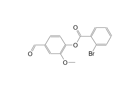 benzoic acid, 2-bromo-, 4-formyl-2-methoxyphenyl ester