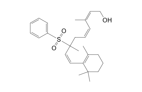 Retinol, 9,10-dihydro-9-(phenylsulfonyl)-