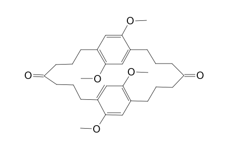 9,12,22,25-tetramethoxy[7.7]paracyclophan-4,17-dione