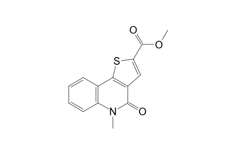 4-keto-5-methyl-thieno[3,2-c]quinoline-2-carboxylic acid methyl ester