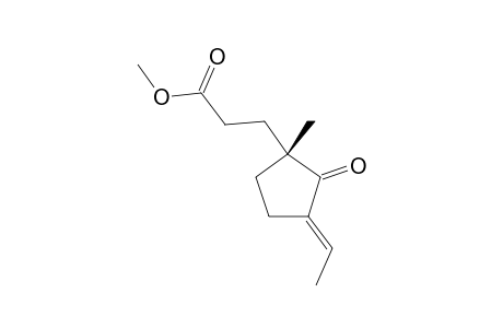 METHYL-(1R,E/1R,Z)-3-(3-ETHYLIDENE-1-METHYL-2-OXOCYCLOPENTYL)-PROPANOATE