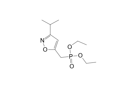 (3-Isopropyl-5-isoxazolyl)methyl-phosphonic acid, diethyl ester