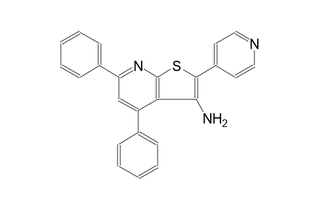 thieno[2,3-b]pyridin-3-amine, 4,6-diphenyl-2-(4-pyridinyl)-