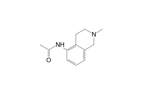 N-(2-methyl-1,2,3,4-tetrahydro-5-isoquinolyl)acetamide