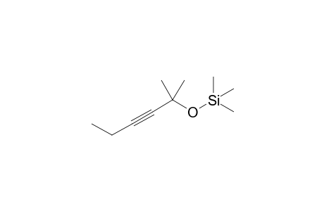 [(1,1-Dimethyl-2-pentynyl)oxy]trimethylsilane