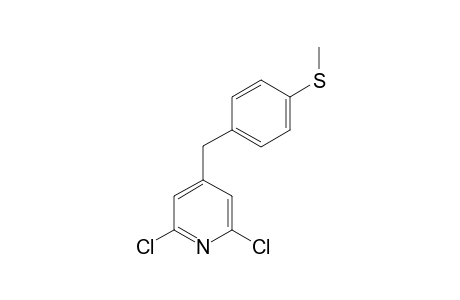 2,6-Dichloro-4-(4-(methylthio)benzyl)pyridine